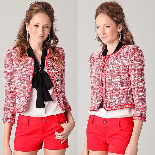 Alice + Olivia Sydney box jacket Alice + Olivia Sydney Box Jacket