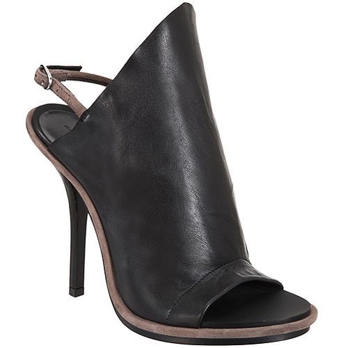 Balenciaga glove sandals Balenciaga glove sandals in black leather