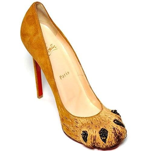 Christian Louboutin 'Alex' lion paw pump Christian Louboutin 'Alex' Lion Paw Pump