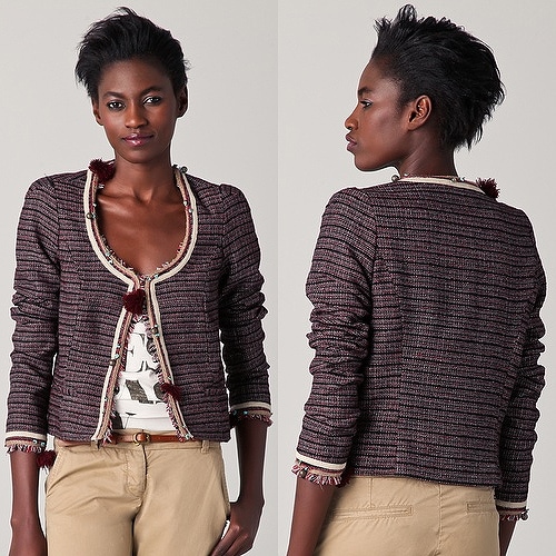 Maison Scotch embellished fashion jacket Maison Scotch Embellished Fashion Jacket