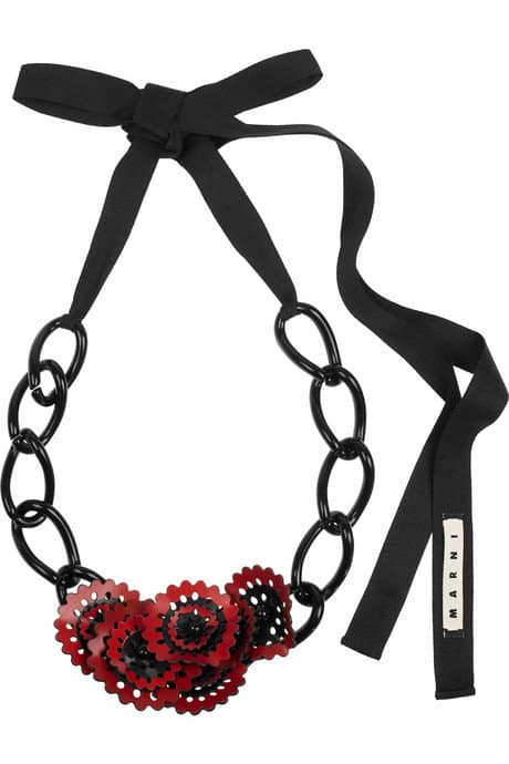 Marni Floral Acetate Necklace