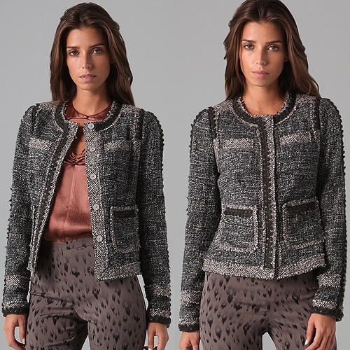 Rebecca Taylor sequin boucle jacket Rebecca Taylor Sequin Boucle Jacket