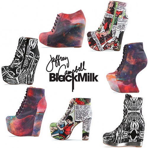 Black Milk x Jeffrey Campbell Black Milk X Jeffrey Campbell footwear collaboration