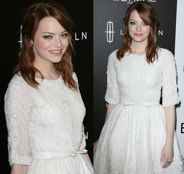Emma Stone at the 5th Annual ESSENCE Black Women In Hollywood Luncheon held at Beverly Hills Hotel