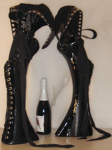 Kronier boots Coming in at number 5 are these platform boot designs from Berlin-based label Kronier Creations