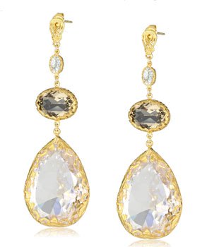 Azaara "Romantic" Shahrzad Teardrop Earrings Azaara Romantic Shahrzad Teardrop Earrings