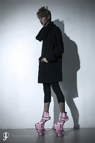 Joco Comendador Pinku Joco Comendador 'Pinku' synthetic crocodile leather platforms made for a client from Sweden