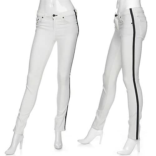 Rag Bone Tuxedo skinny jeans Rag Bone Skinny Jeans with Tuxedo Stripes