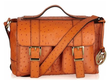 MICHAEL Michael Kors Ostrich Effect Leather School Satchel MICHAEL Michael Kors Ostrich Effect Leather School Satchel