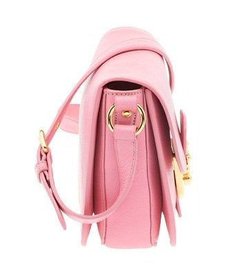 miu miu madras pink2 Miu Miu Madras Shoulder Bag in Pink