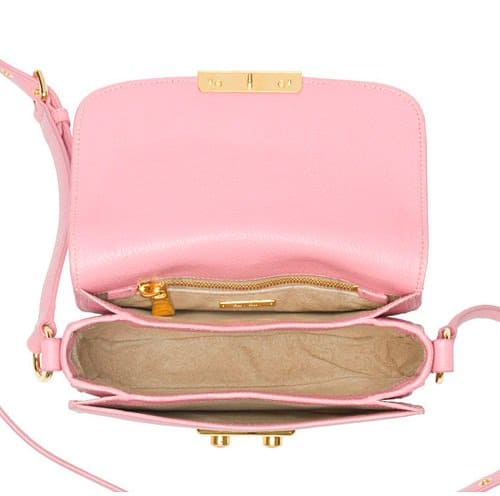 miu miu madras pink4 Miu Miu Madras Shoulder Bag in Pink