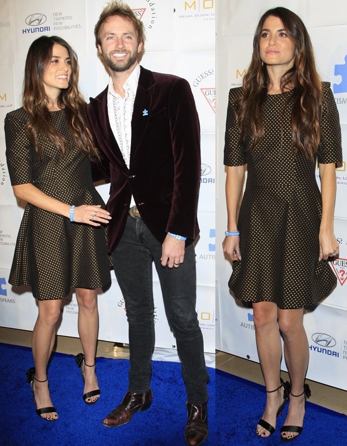 Paul McDonald and Nikki Reed at the Autism Speaks 'Blue Tie - Blue Jean Ball'