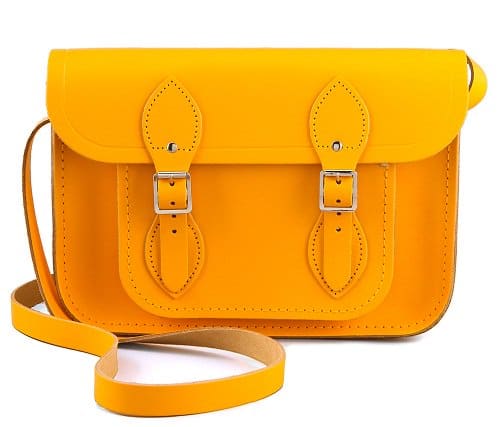 cambridge satchel bright yellow Cambridge Satchel Classic 11" in Yellow