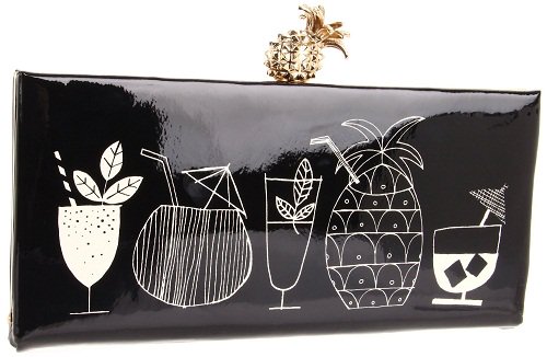 kate spade tiki bar cocktail clutch Priced at $358, the Kate Spade Tiki-Bar Cocktail Clutch is an epitome of luxury and playful elegance