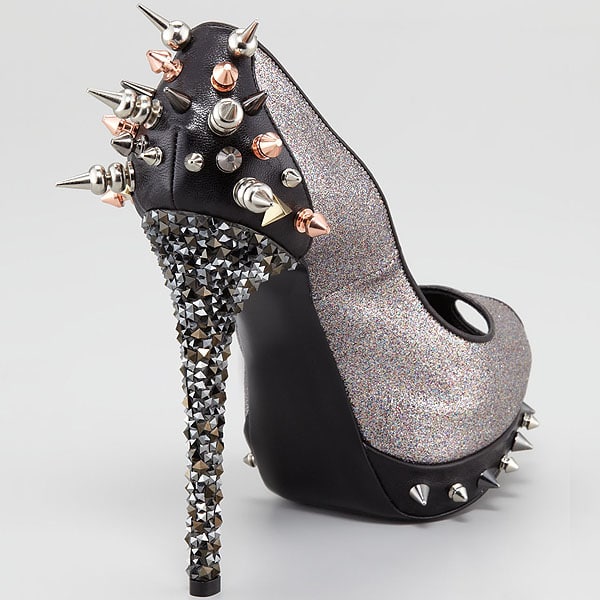 Ruthie Davis Bond Ruthie Davis 'Bond' Studded and Spiked Heel Pump