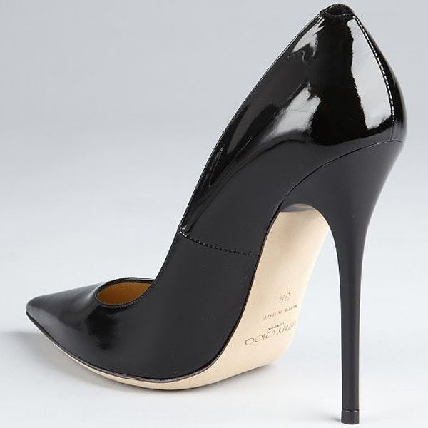 Jimmy Choo Anouk Jimmy Choo Anouk Patent Leather Pointy-Toe Pumps