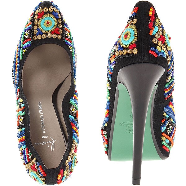 Lisa for Donald Pliner Alexis Lisa for Donald Pliner 'Alexis' Embroidered Pump
