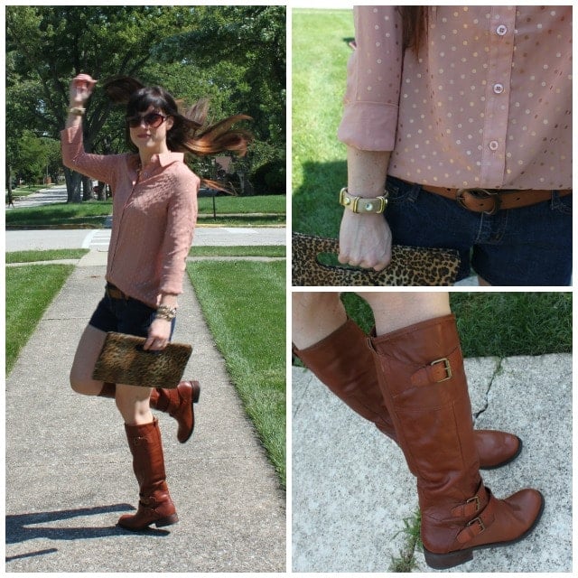 Lisa shows how to style riding boots and shorts