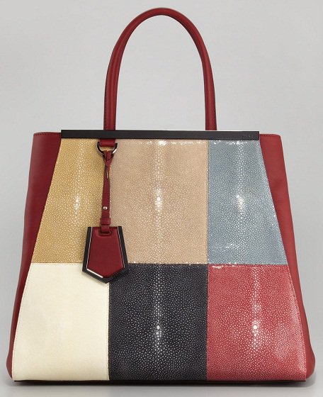 fendi 2jours stingray large Fendi 2Jours Large Stingray Tote