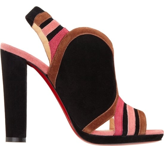 christian louboutin fourmi in pink multi Christian Louboutin 'Fourmi' in Pink Multi