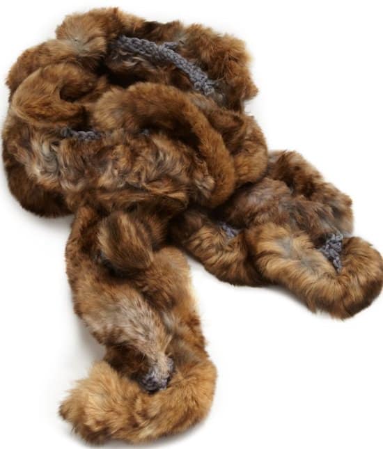 scala rabbit fur scarf Scala Rabbit Fur Scarf