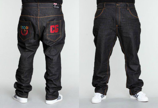 Kangaroo Logo Denim Jeans (BT) Kangaroo Logo Denim Jeans