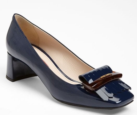 prada kiltie pump Prada Kiltie Pump