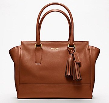 Coach Legacy Leather Medium Candace Carryall Coach Legacy Leather Medium Candace Carryall in Brass/Cognac