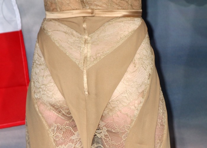 Kristen Stewart's revealing dress features a distracting translucent bottom