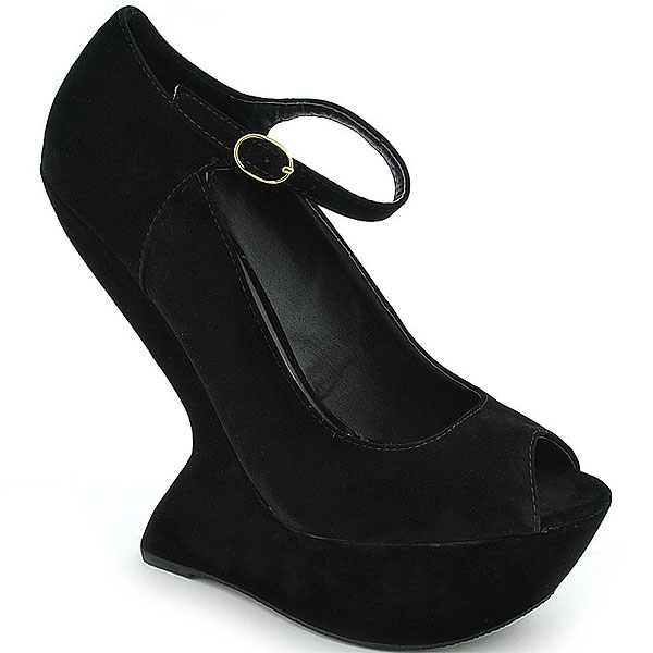 Privileged Dexter Privileged Dexter Faux Suede Wedges