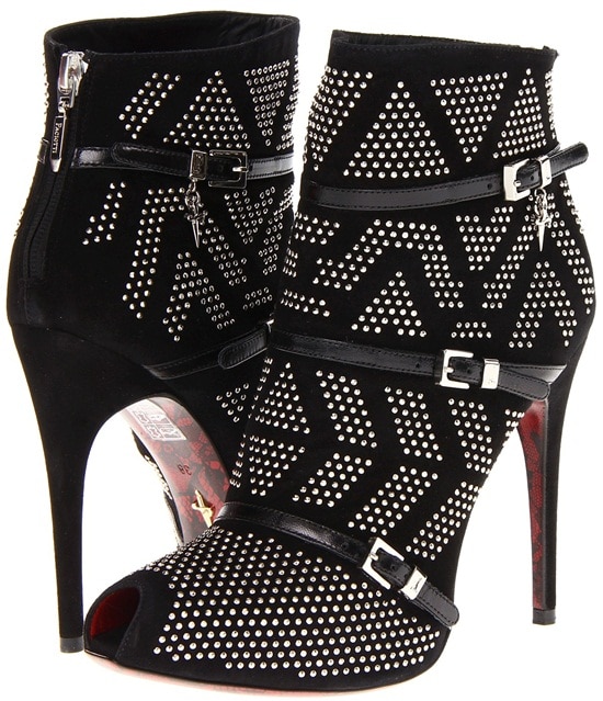 cesare paciotti studded boots Cesare Paciotti Studded Booties