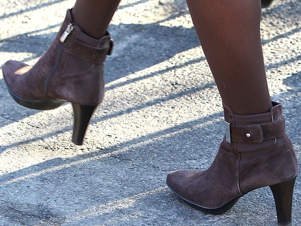 Kate Middleton in Aquatalia by Marvin K. Rouge ankle boot Kate Middleton's Aquatalia by Marvin K. "Rouge" ankle boots