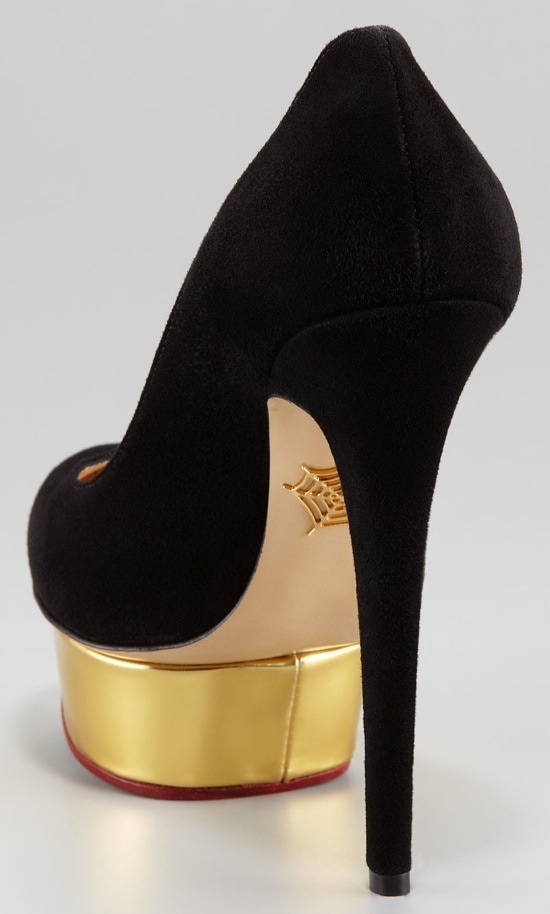 Charlotte Olympia Dolly Island Platform Pump Heel