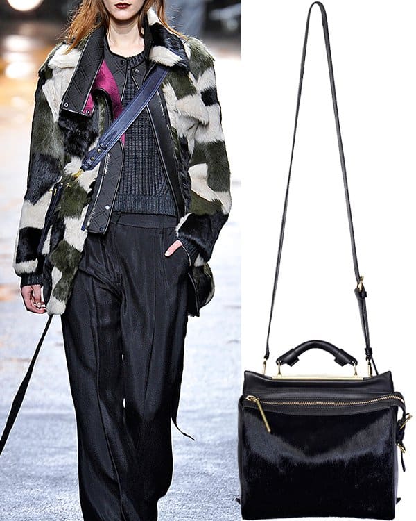 3.1 Phillip Lim Haircalf Small Ryder Satchel