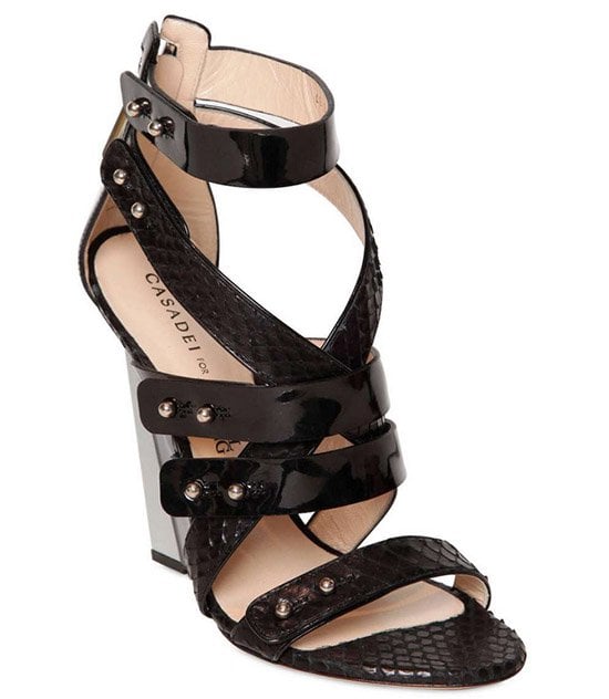 Casadei for Prabal Gurung Ayers Wedge in Black