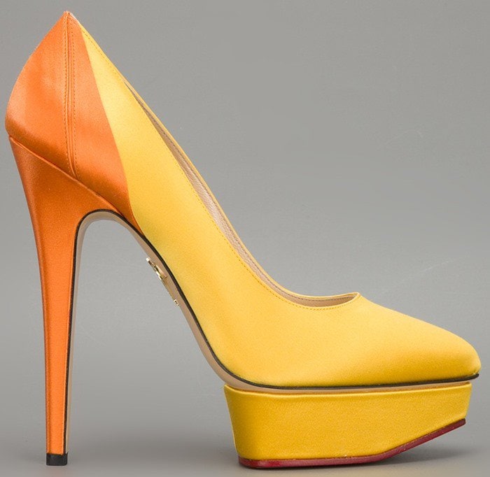 Charlotte Olympia 'Masako' Colorblock Platform Pumps