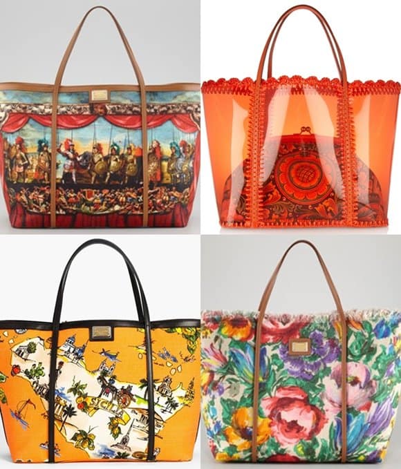 4 Dolce Gabbana Miss Escape tote handbags