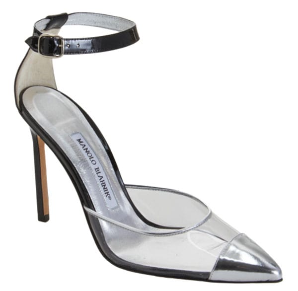Manolo Blahnik Audi PVC Pump