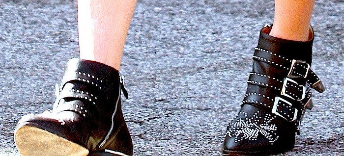 Nicky Hilton rocks studded Susanna boots from Chloé