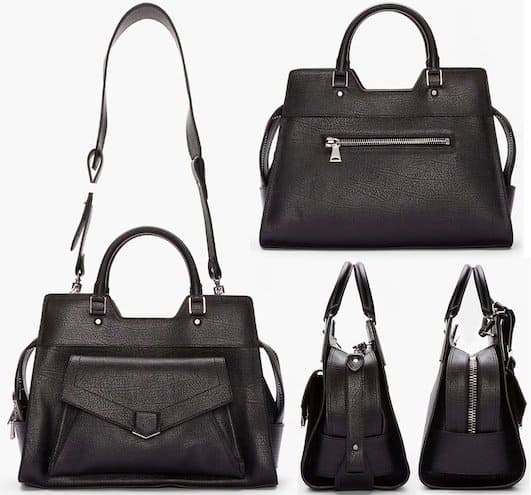 Proenza Schouler Geometric PS13 Tote in Black