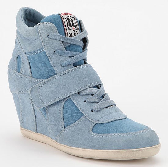 Ash Bowie Wedge Sneakers in Blue