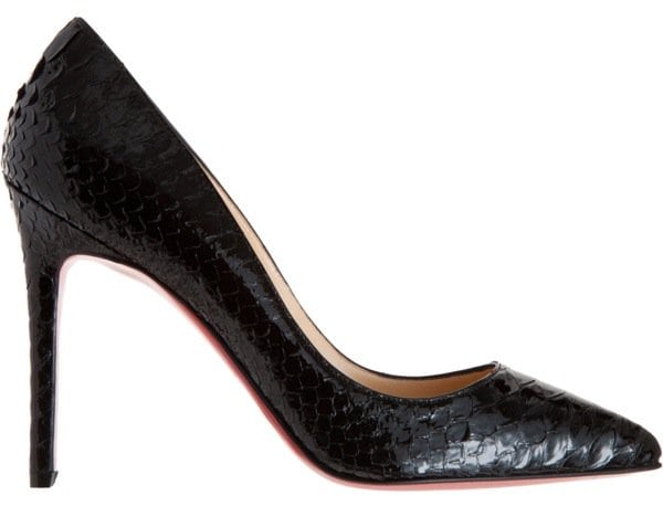 Christian Louboutin Python 'Pigalle' Pumps