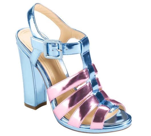 Cole Haan Jen Oli Chelsea Collection Sandals in Metallic Light Blue-Pink