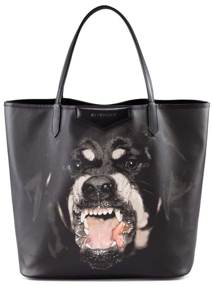 Givenchy’s Rottweiler-print bags became one of Riccardo Tisci’s defining accessories during his influential run at the French fashion house