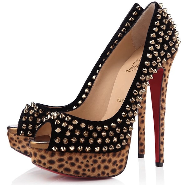 Christian Louboutin 'Lady Peep' Spikes