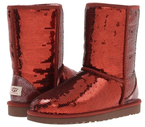 UGG Classic Sparkles Cinnamon