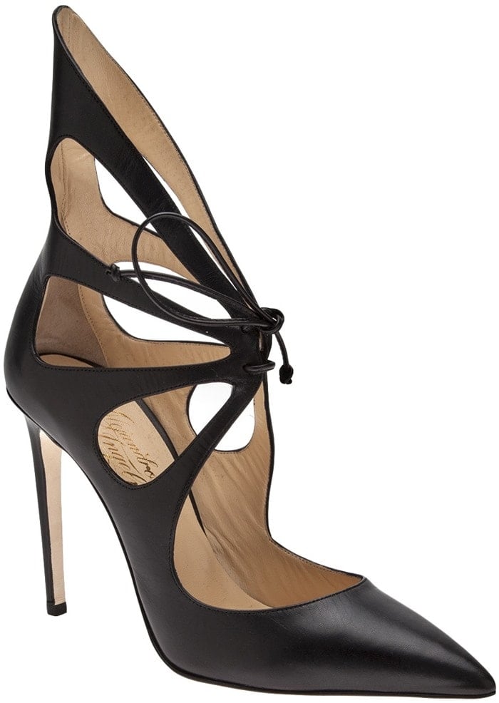 Alejandro Ingelmo Black Ariposa Pump