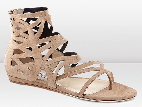 Jimmy Choo Vernie Sandals in Nude Jimmy Choo Vernie Sandals in Nude