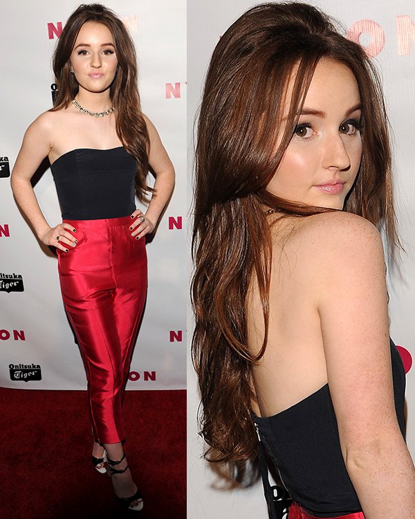 Kaitlyn Dever at Nylon Magazine Young Hollywood Party Kaitlyn Dever opted for a fashionable Marc Jacobs jumpsuit, showcasing her contemporary taste and sense of style at Nylon Magazine's Young Hollywood Party