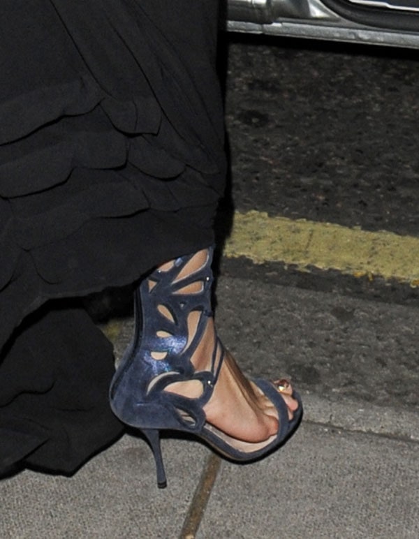 Selena Gomez's Nicholas Kirkwood cutout boots
